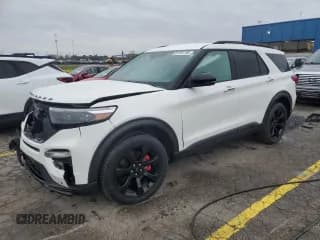 ✅ 2022 Ford Explorer ST • VIN: 1FM5K8GC1NGA23411 • Лот: 87491795. Опубликован ранее на Copart с пробегом 15 977 миль. Бесплатный доступ к архиву аукционных продаж из США и подробный отчёт об истории автомобиля на DreamBid. Изображение 1.