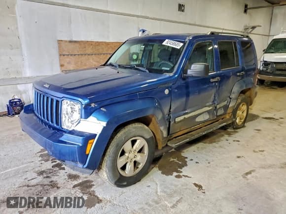 ✅ 2010 Jeep Liberty Sport • VIN: 1J4PN2GK6AW168611 • Lot: 92458685. Listed on Copart with 176,683 mi. Free auction sales archive from the USA and detailed vehicle history report at DreamBid. Image 1.