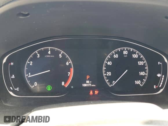 2018 Honda Accord EX-L z VIN 1HGCV1F5XJA158219, wystawiony jako Copart lot #81394625 z przebiegiem 108 177 mil mil oraz Szkoda całkowita • Salvage title. Historia ofert i sprzedaży dostępna na DreamBid. Obrazek 9.