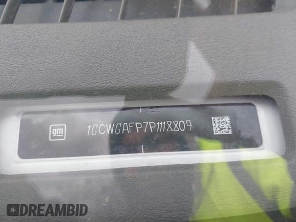 ✅ 2023 Chevrolet Express Cargo • VIN: 1GCWGAFP7P1118809 • Лот: 41163339. Опубликован ранее на IAAI с пробегом 31 377 миль. Бесплатный доступ к архиву аукционных продаж из США и подробный отчёт об истории автомобиля на DreamBid. Изображение 9.