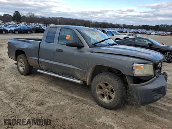 2008 Dodge Dakota Bighorn/Lonestar with VIN 1D7HE32K58S557688, listed as a Copart auction lot 86823434 with 159,773 mi miles and Clean title. Bid and sale history available at DreamBid. Image 4.