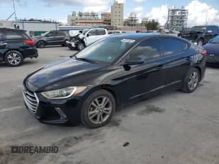 2017 Hyundai Elantra Limited z VIN 5NPD84LF4HH048357, wystawiony jako Copart lot #82331925 z przebiegiem 96 865 mil mil oraz Czysty tytuł • Clean title. Historia ofert i sprzedaży dostępna na DreamBid. Obrazek 1.