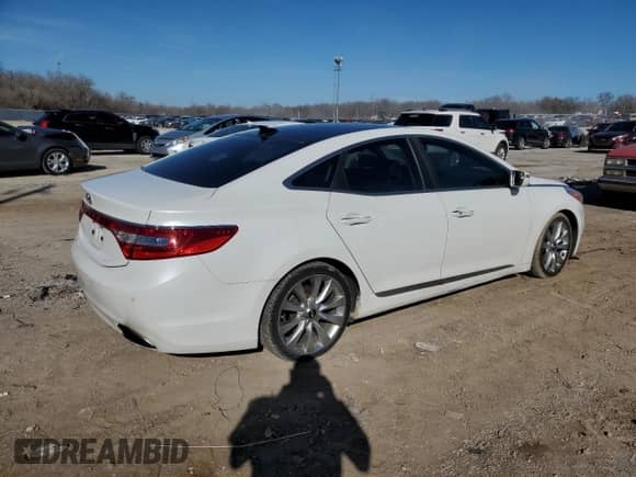 2013 Hyundai Azera с VIN KMHFH4JGXDA319777, выставлен на аукционе Copart как лот 43872815 с пробегом 145 951 миль миль и Чистый • Clean title. История ставок и продаж доступна на DreamBid. Изображение 3.