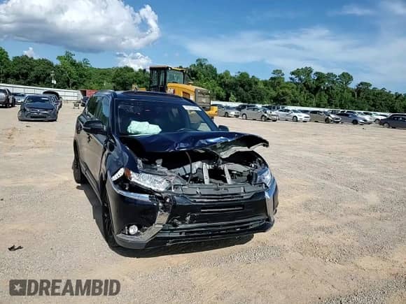 2018 Mitsubishi Outlander SE with VIN JA4AD3A38JZ054124, listed as a Copart auction lot 63778445 with 106,643 mi miles and Salvage title. Bid and sale history available at DreamBid. Image 14.