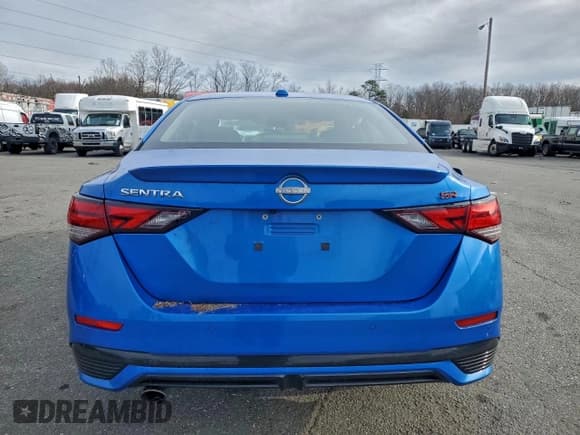 ✅ 2025 Nissan Sentra SR • VIN: 3N1AB8DV7SY312282 • Lot: 95982505. Listed on Copart with 22,117 mi. Free auction sales archive from the USA and detailed vehicle history report at DreamBid. Image 6.