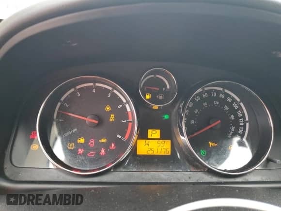 2008 Saturn VUE XE z VIN 3GSCL33P48S664499, wystawiony jako Copart lot #43034695 z przebiegiem 251 176 mil mil oraz Szkoda całkowita • Salvage title. Historia ofert i sprzedaży dostępna na DreamBid. Obrazek 9.