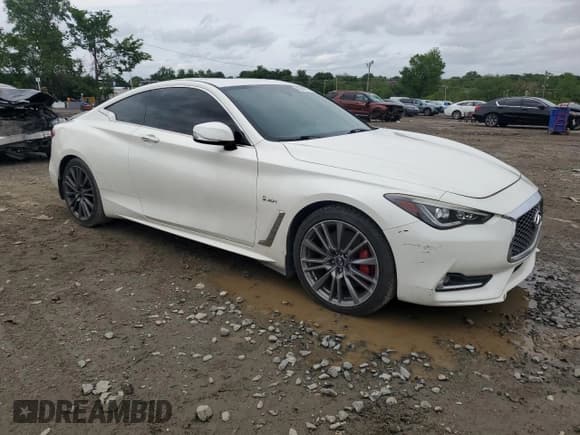 ✅ 2017 Infiniti Q60 Red Sport 400 • VIN: JN1FV7EL6HM701088 • Лот: 58948775. Опубликован ранее на Copart с пробегом 83 320 миль. Бесплатный доступ к архиву аукционных продаж из США и подробный отчёт об истории автомобиля на DreamBid. Изображение 4.