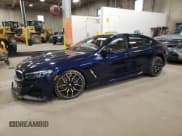 ✅ 2024 BMW 8 Series M850i • VIN: WBAGV8C07RCR46776 • Lot: 80021814. Listed on Copart with 3,772 mi. Free auction sales archive from the USA and detailed vehicle history report at DreamBid. Image 1.