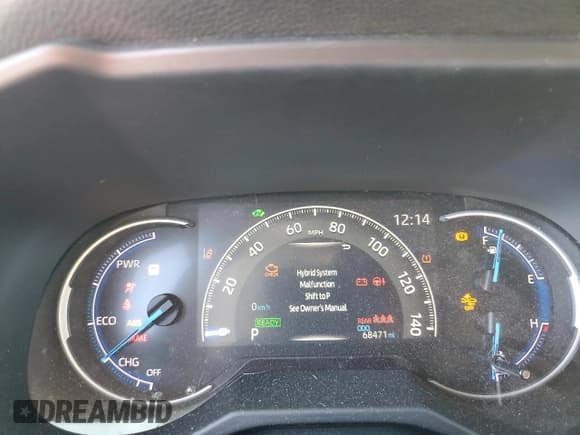 ✅ 2021 Toyota RAV4 Hybrid XSE • VIN: 4T3E6RFV3MU007439 • Lot: 87115745. Listed on Copart with 68,471 mi. Free auction sales archive from the USA and detailed vehicle history report at DreamBid. Image 9.