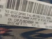 ✅ 2019 Jeep Cherokee Altitude • VIN: 1C4PJMLX9KD489084 • Лот: 42056800. Опубликован ранее на IAAI с пробегом 63 094 миль. Бесплатный доступ к архиву аукционных продаж из США и подробный отчёт об истории автомобиля на DreamBid. Изображение 9.