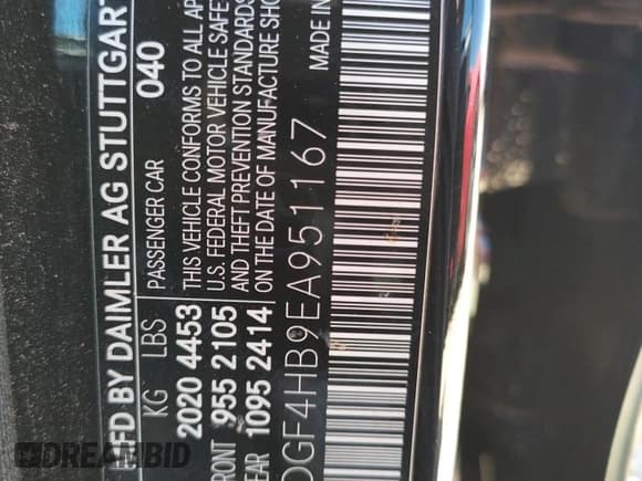 ✅ 2014 Mercedes-Benz C 250 Sport • VIN: WDDGF4HB9EA951167 • Лот: 71278865. Опубликован ранее на Copart с пробегом 101 263 миль. Бесплатный доступ к архиву аукционных продаж из США и подробный отчёт об истории автомобиля на DreamBid. Изображение 12.