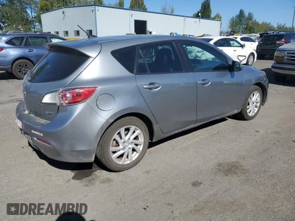 ✅ 2012 Mazda 3 i Grand Touring • VIN: JM1BL1M88C1656659 • Lot: 80100255. Listed on Copart with 193,057 mi. Free auction sales archive from the USA and detailed vehicle history report at DreamBid. Image 3.