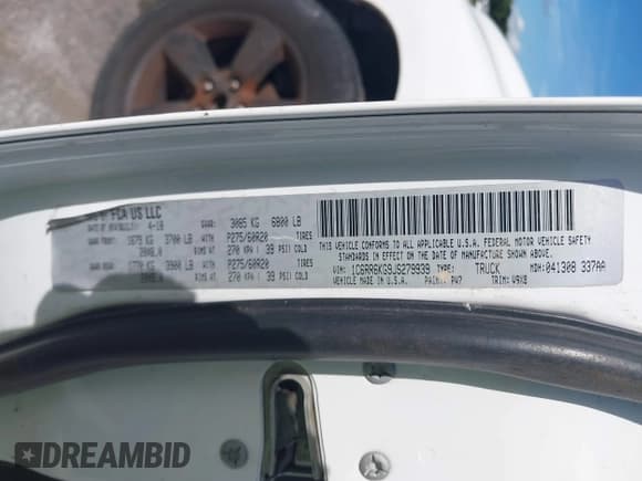 ✅ 2018 Ram 1500 Express • VIN: 1C6RR6KG9JS279939 • Lot: 43903671. Listed on IAAI with 144,155 mi. Free auction sales archive from the USA and detailed vehicle history report at DreamBid. Image 9.