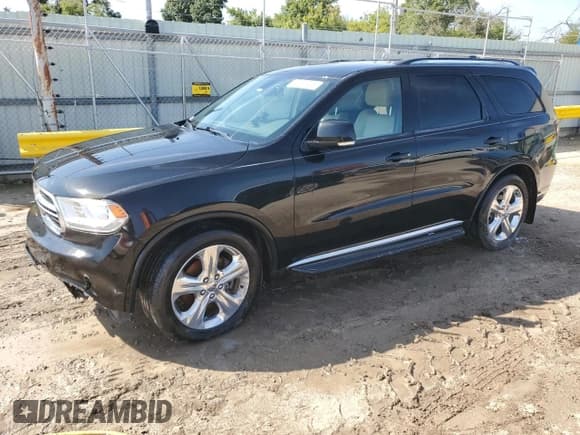 ✅ 2014 Dodge Durango Limited • VIN: 1C4SDHDT3EC435651 • Лот: 63301445. Опубликован ранее на Copart с пробегом 104 934 миль. Бесплатный доступ к архиву аукционных продаж из США и подробный отчёт об истории автомобиля на DreamBid. Изображение 1.
