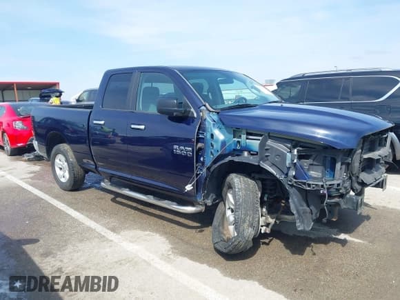 ✅ 2017 Ram 1500 SLT • VIN: 1C6RR7GG9HS731333 • Lot: 41897898. Listed on IAAI with 95,253 mi. Free auction sales archive from the USA and detailed vehicle history report at DreamBid. Image 14.