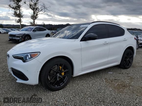 ✅ 2021 Alfa Romeo Stelvio Ti • VIN: ZASPAKBNXM7D11374 • Lot: 82537685. Wystawiony na Copart z przebiegiem 60 125 mil. Bezpłatny archiwum sprzedaży aukcyjnych z USA i szczegółowy raport historii pojazdu na DreamBid. Zdjęcie 1.