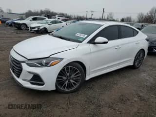 ✅ 2018 Hyundai Elantra Sport • VIN: KMHD04LB3JU558792 • Lot: 43164145. Listed on Copart with 127,294 mi. Free auction sales archive from the USA and detailed vehicle history report at DreamBid. Image 1.
