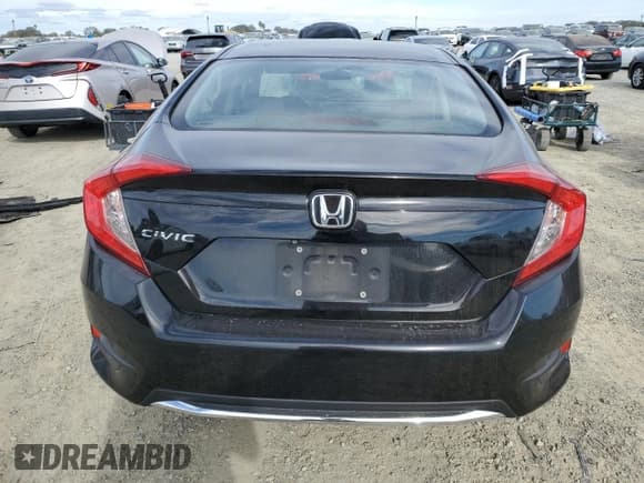 ✅ 2020 Honda Civic LX • VIN: 2HGFC2F64LH536296 • Lot: 90881745. Listed on Copart with 62,391 mi. Free auction sales archive from the USA and detailed vehicle history report at DreamBid. Image 6.