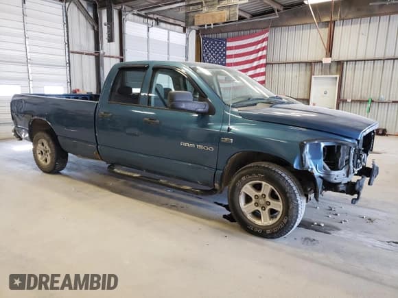 ✅ 2006 Dodge 1500 SLT • VIN: 1D7HA18296J128905 • Лот: 68080734. Опубликован ранее на Copart с пробегом 158 898 миль. Бесплатный доступ к архиву аукционных продаж из США и подробный отчёт об истории автомобиля на DreamBid. Изображение 4.