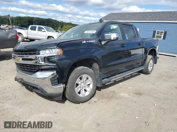 2021 Chevrolet Silverado 1500 LT z VIN 3GCUYDED9MG293749, wystawiony jako Copart lot #84023365 z przebiegiem 38 681 mil mil oraz Szkoda całkowita • Salvage title. Historia ofert i sprzedaży dostępna na DreamBid. Obrazek 1.