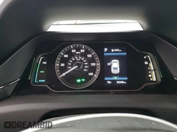 ✅ 2022 Hyundai Ioniq Blue • VIN: KMHC65LC0NU279881 • Lot: 51568455. Wystawiony na Copart z przebiegiem 34 248 mil. Bezpłatny archiwum sprzedaży aukcyjnych z USA i szczegółowy raport historii pojazdu na DreamBid. Zdjęcie 9.