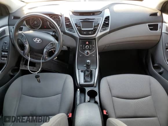 2014 Hyundai Elantra SE z VIN KMHDH4AE6EU167082, wystawiony jako Copart lot #91075365 z przebiegiem Nie podano mil oraz Szkoda całkowita • Salvage title. Historia ofert i sprzedaży dostępna na DreamBid. Obrazek 8.