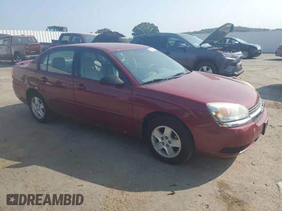 2005 Chevrolet Malibu LS with VIN 1G1ZT54815F208817, listed as a Copart auction lot 70863154 with 122,750 mi miles and Clean title. Bid and sale history available at DreamBid. Image 4.