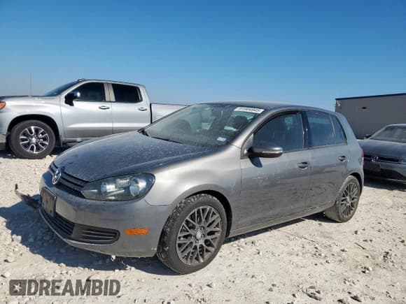 ✅ 2013 Volkswagen Golf • VIN: WVWDB7AJ2DW125516 • Lot: 91904945. Listed on Copart with 80,473 mi. Free auction sales archive from the USA and detailed vehicle history report at DreamBid. Image 1.