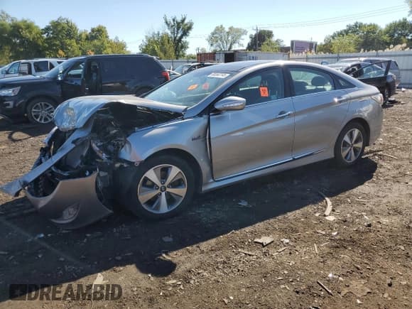 ✅ 2011 Hyundai Sonata Hybrid • VIN: KMHEC4A47BA007722 • Лот: 85583145. Опубликован ранее на Copart с пробегом Не указан. Бесплатный доступ к архиву аукционных продаж из США и подробный отчёт об истории автомобиля на DreamBid. Изображение 1.