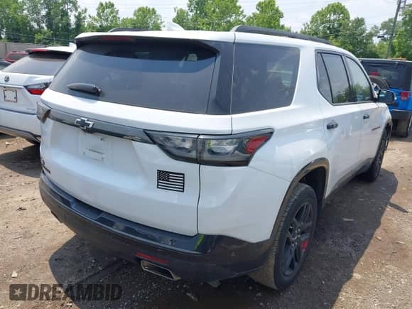 2021 Chevrolet Traverse Premier z VIN 1GNERKKW9MJ224531, wystawiony jako IAAI lot #42418665 z przebiegiem 49 188 mil mil oraz . Historia ofert i sprzedaży dostępna na DreamBid. Obrazek 4.