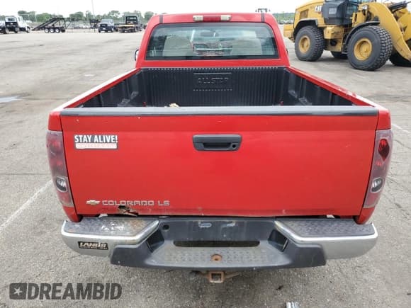✅ 2005 Chevrolet Colorado LS Z85 • VIN: 1GCCS148558142141 • Lot: 60038935. Listed on Copart with 182,979 mi. Free auction sales archive from the USA and detailed vehicle history report at DreamBid. Image 6.