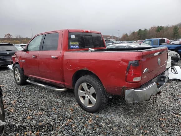 ✅ 2009 Dodge 1500 SLT • VIN: 1D3HV13T19S709125 • Lot: 92277205. Wystawiony na Copart z przebiegiem 126 657 mil. Bezpłatny archiwum sprzedaży aukcyjnych z USA i szczegółowy raport historii pojazdu na DreamBid. Zdjęcie 2.