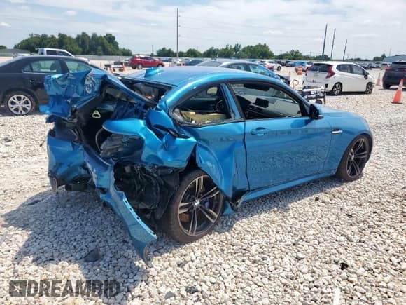 ✅ 2018 BMW M2 • VIN: WBS1J5C54JVD36711 • Lot: 58445275. Listed on Copart with Not provided. Free auction sales archive from the USA and detailed vehicle history report at DreamBid. Image 3.