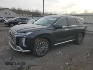 ✅ 2023 Hyundai Palisade Calligraphy • VIN: KM8R7DGE9PU640959 • Лот: 80472784. Опубликован ранее на Copart с пробегом 15 218 миль. Бесплатный доступ к архиву аукционных продаж из США и подробный отчёт об истории автомобиля на DreamBid. Изображение 1.