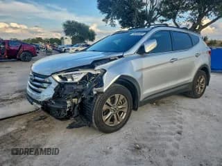 ✅ 2016 Hyundai Santa Fe • VIN: 5XYZU3LB2GG340782 • Лот: 94394355. Опубликован ранее на Copart с пробегом 98 703 миль. Бесплатный доступ к архиву аукционных продаж из США и подробный отчёт об истории автомобиля на DreamBid. Изображение 1.