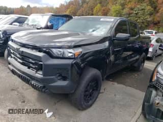 ✅ 2024 Chevrolet Colorado 2WD Work Truck • VIN: 1GCPSBEK2R1148172 • Lot: 91879155. Listed on Copart with 12,853 mi. Free auction sales archive from the USA and detailed vehicle history report at DreamBid. Image 1.