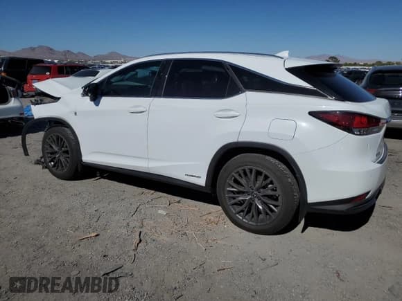 ✅ 2022 Lexus RX 450h F Sport • VIN: 2T2YGMDA8NC090029 • Lot: 66118085. Wystawiony na Copart z przebiegiem 28 363 mil. Bezpłatny archiwum sprzedaży aukcyjnych z USA i szczegółowy raport historii pojazdu na DreamBid. Zdjęcie 2.