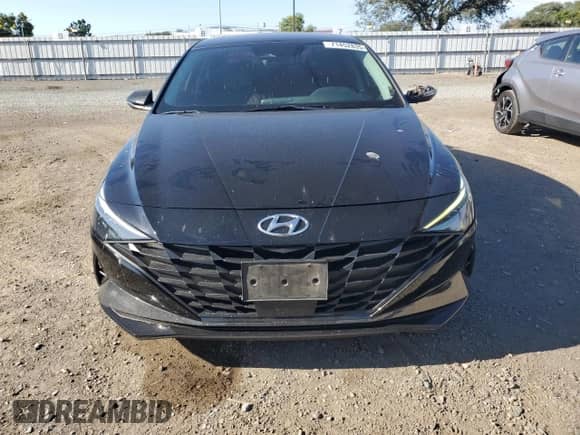 2022 Hyundai Elantra Limited with VIN KMHLP4AG6NU318762, listed as a Copart auction lot 71452835 with 69,089 mi miles and Salvage title. Bid and sale history available at DreamBid. Image 5.