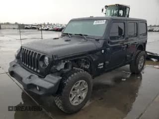 ✅ 2018 Jeep Wrangler Unlimited Sport S • VIN: 1C4HJXDG2JW304221 • Lot: 82467575. Listed on Copart with 133,837 mi. Free auction sales archive from the USA and detailed vehicle history report at DreamBid. Image 1.