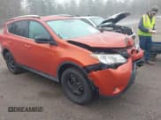 ✅ 2015 Toyota RAV4 LE • VIN: 2T3BFREV9FW402295 • Lot: 42167730. Listed on IAAI with 112,398 mi. Free auction sales archive from the USA and detailed vehicle history report at DreamBid. Image 1.