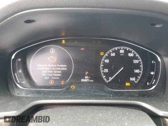 ✅ 2018 Honda Accord Touring • VIN: 1HGCV2F93JA007439 • Лот: 80246605. Опубликован ранее на Copart с пробегом 94 871 миль. Бесплатный доступ к архиву аукционных продаж из США и подробный отчёт об истории автомобиля на DreamBid. Изображение 9.