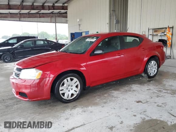 ✅ 2013 Dodge Avenger SE • VIN: 1C3CDZAB1DN753443 • Lot: 58968045. Listed on Copart with 164,879 mi. Free auction sales archive from the USA and detailed vehicle history report at DreamBid. Image 1.