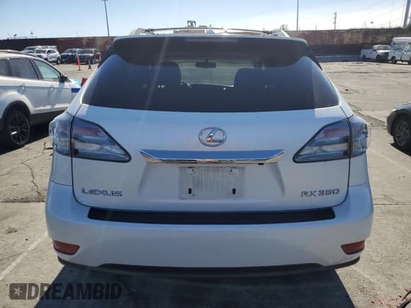 ✅ 2010 Lexus RX 350 • VIN: JTJZK1BA1A2002288 • Lot: 92213905. Listed on Copart with 65,557 mi. Free auction sales archive from the USA and detailed vehicle history report at DreamBid. Image 6.