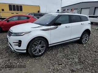 ✅ 2021 Land Rover Range Rover Evoque R-Dynamic S • VIN: SALZT2FXXMH123917 • Lot: 59791235. Listed on Copart with 56,022 mi. Free auction sales archive from the USA and detailed vehicle history report at DreamBid. Image 1.