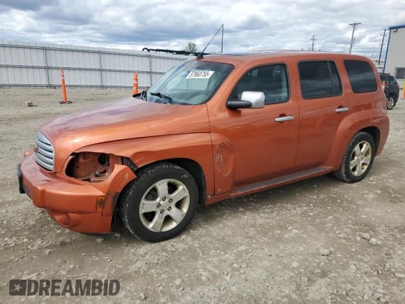 ✅ 2007 Chevrolet HHR LT • VIN: 3GNDA23P57S627905 • Lot: 57960755. Listed on Copart with 196,425 mi. Free auction sales archive from the USA and detailed vehicle history report at DreamBid. Image 1.