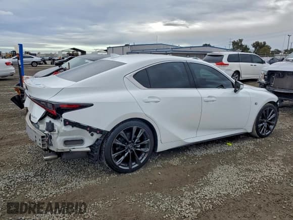 ✅ 2021 Lexus IS 350 F Sport • VIN: JTHGZ1B25M5043605 • Lot: 94174555. Wystawiony na Copart z przebiegiem 55 416 mil. Bezpłatny archiwum sprzedaży aukcyjnych z USA i szczegółowy raport historii pojazdu na DreamBid. Zdjęcie 3.