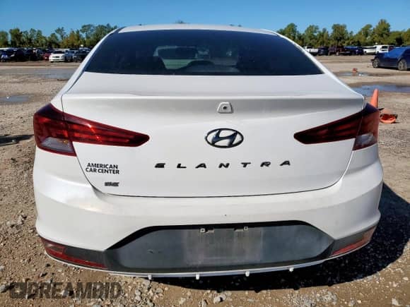 2019 Hyundai Elantra SE z VIN 5NPD74LF4KH456934, wystawiony jako Copart lot #87435705 z przebiegiem 170 225 mil mil oraz Czysty tytuł • Clean title. Historia ofert i sprzedaży dostępna na DreamBid. Obrazek 6.