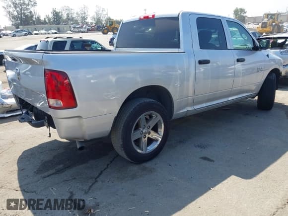 ✅ 2015 Ram 1500 Express • VIN: 1C6RR6KG7FS742720 • Lot: 42966760. Listed on IAAI with 101,198 mi. Free auction sales archive from the USA and detailed vehicle history report at DreamBid. Image 4.