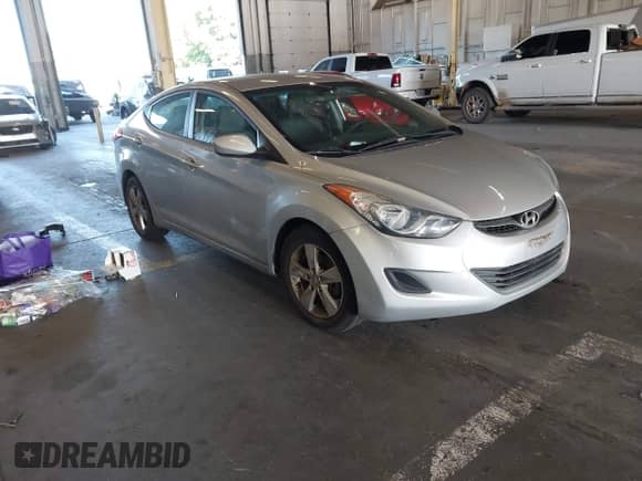 2013 Hyundai Elantra GLS with VIN 5NPDH4AEXDH344343, listed as a IAAI auction lot 43315997 with Not provided miles and . Bid and sale history available at DreamBid. Image 1.