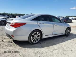 2014 Hyundai Sonata SE with VIN 5NPEC4AC3EH818734, listed as a Copart auction lot 82428665 with 170,600 mi miles and Salvage title. Bid and sale history available at DreamBid. Image 3.